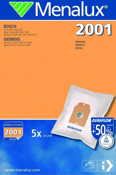 Tolmukott Menalux 2001 Bosch/Siemens